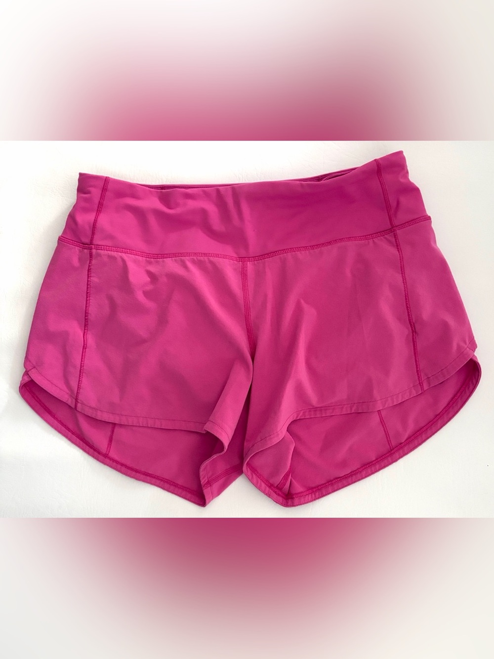 Lululemon Women’s Shorts Speed Up Short Long 4" Updated Fit Pink size 6 - Picture 5 of 13